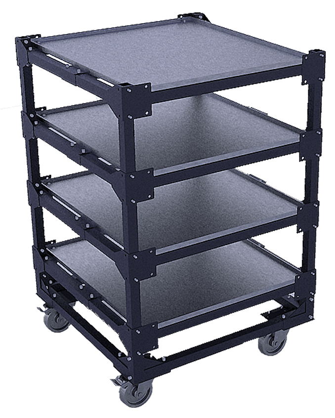 Industrial cart for heavy loads 2