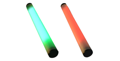 TLUM-KIT-RV-100 Tubo luminoso vermelho/verde com interruptor - 1000mm