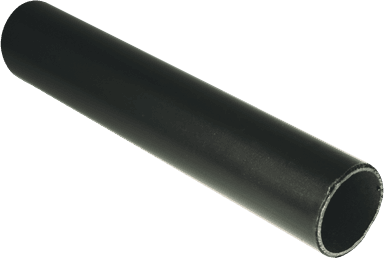 TSX ESD Tubo aço extra robusto com revestimento plástico preto ESD, 4000 mm