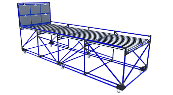 Roller conveyor 1