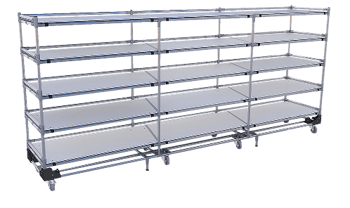 Modular tubular shelving 1