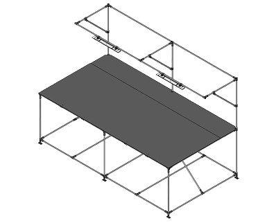 Ergonomic order preparation table 1