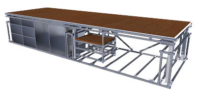 Ergonomic order preparation table 2