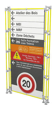 Outdoor display board 1